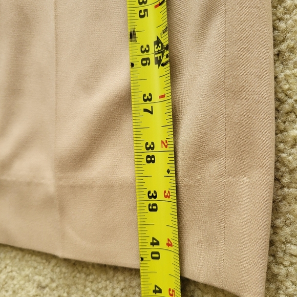 Tan Dress Pants with Elegant Design - Picture 9 of 11